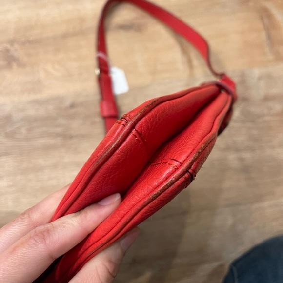 kate spade Vanessa Red Leather Shoulder Bag ♠️ - Picture 9 of 12